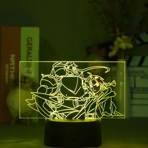 led kids night light 3d desk lamp fullmetal alchemist edward elric nightlight room decoration teenager birthday gift smart phone control
led kids night light 3d desk lamp fullmetal alchemist edward elric nightlight room decoration teenager birthday gift smart phone control