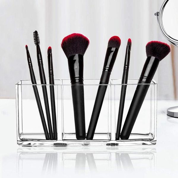 storage boxes & bins transparent makeup brush holder acrylic eyebrow pencil comb three grid deskbox pen
storage boxes & bins transparent makeup brush holder acrylic eyebrow pencil comb three grid deskbox pen