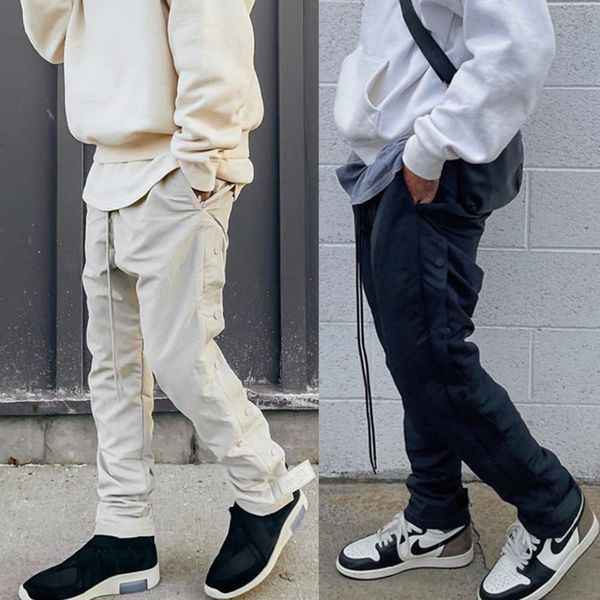 air fear of god warm up pants fog brand collab tear away pants men casual long pants trousers basketball sports hip hop streetwear, Black
air fear of god warm up pants fog brand collab tear away pants men casual long pants trousers basketball sports hip hop streetwear, Black