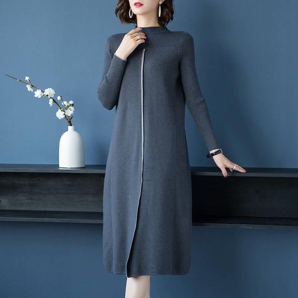 2021 new women autumn winter oversize cashmere long sweater tricot plus size 4xl female elegant knitted pullovers k235raib, White;black
2021 new women autumn winter oversize cashmere long sweater tricot plus size 4xl female elegant knitted pullovers k235raib, White;black