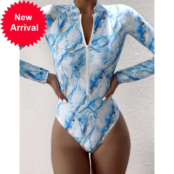peachtan marble print one piece swimsuit women long sleeve swimwear female zipper monokini high neck bathing suit vinatge new, White;black
peachtan marble print one piece swimsuit women long sleeve swimwear female zipper monokini high neck bathing suit vinatge new, White;black