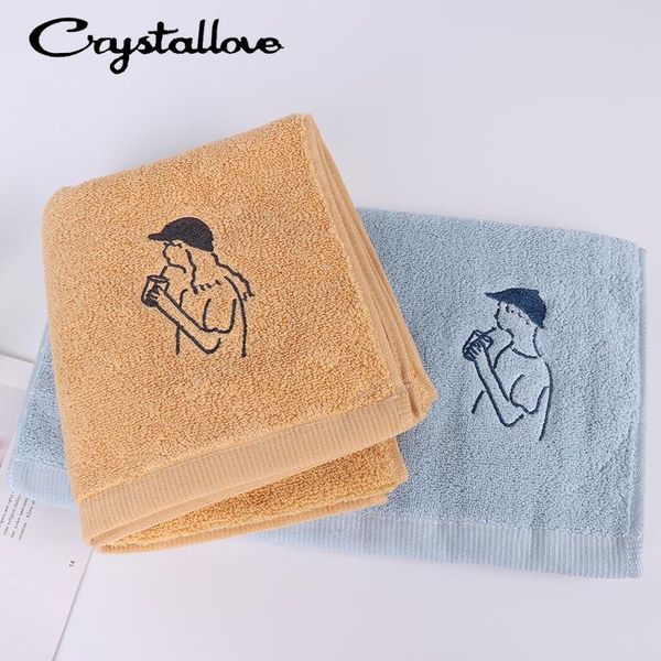 towel crystallove pure cotton simple fresh men women thickened bathroom bath absorbent embroidery beach
towel crystallove pure cotton simple fresh men women thickened bathroom bath absorbent embroidery beach