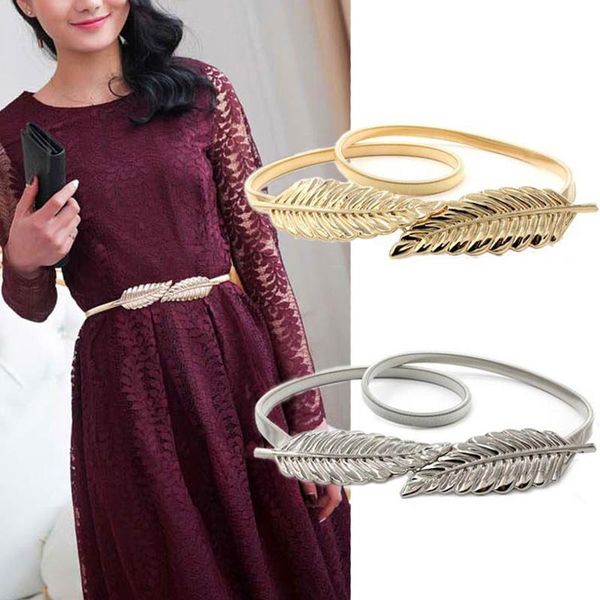 fashion women metal elastic belts designer brand leaf animal pendant waist strap dress coat sweater lady decorative waistband, Black;brown
fashion women metal elastic belts designer brand leaf animal pendant waist strap dress coat sweater lady decorative waistband, Black;brown