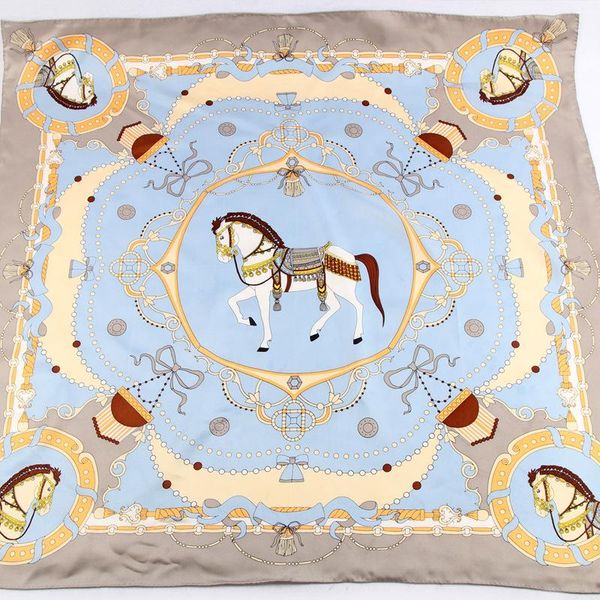 scarves horse print 100% silk head women fashion wraps shawl hand rolled edges 35"x35", Blue;gray
scarves horse print 100% silk head women fashion wraps shawl hand rolled edges 35"x35", Blue;gray