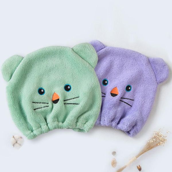 shower caps 1pcs portable hair wrapped towels dry hat bath accessories cute cartoon cap hats quickly cat bear pattern
shower caps 1pcs portable hair wrapped towels dry hat bath accessories cute cartoon cap hats quickly cat bear pattern