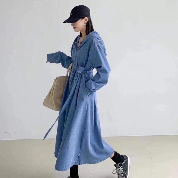 casual dresses denim blue dress for women lapel collar long sleeve high waist midi female korean fashion clothing 2021 autumn x781, Black;gray
casual dresses denim blue dress for women lapel collar long sleeve high waist midi female korean fashion clothing 2021 autumn x781, Black;gray