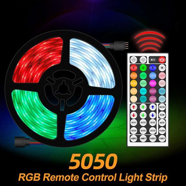 strips rgb led strip lights for room fita mural chambre luces para habitacion 44 key controller flexible waterproof
strips rgb led strip lights for room fita mural chambre luces para habitacion 44 key controller flexible waterproof