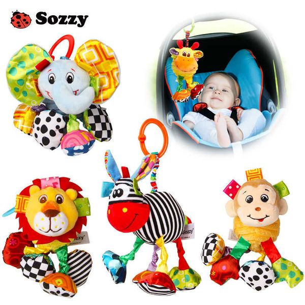 sozzy baby soft plush stuffed animal pull and shake vibrate rattle bed crib mobile hanging funny bebe toys for born children 210923
sozzy baby soft plush stuffed animal pull and shake vibrate rattle bed crib mobile hanging funny bebe toys for born children 210923