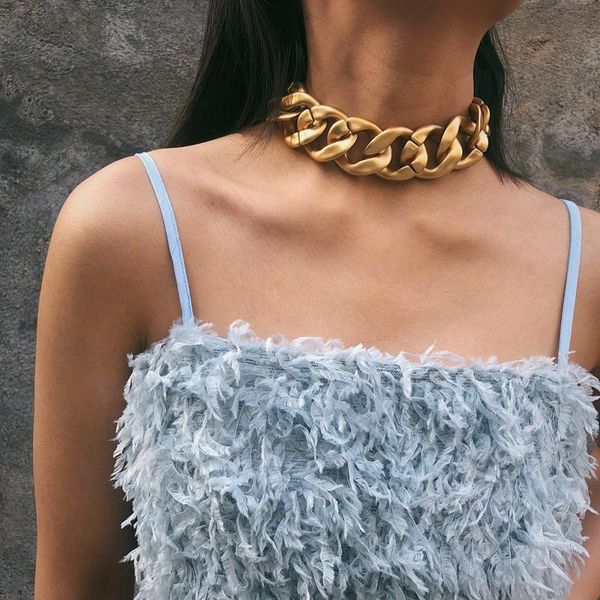 chokers hip hop exaggeration cuban big thick chunky chain link choker necklace punk steampunk geometry statement collar jewelry, Golden;silver
chokers hip hop exaggeration cuban big thick chunky chain link choker necklace punk steampunk geometry statement collar jewelry, Golden;silver
