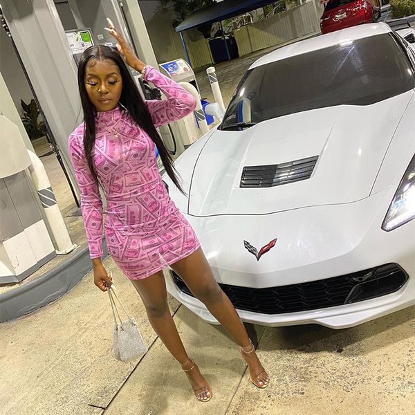 pink money printed mesh see through dress club outfits long sleeve bodycon mini dresses for women d85-ag11, Black;gray
pink money printed mesh see through dress club outfits long sleeve bodycon mini dresses for women d85-ag11, Black;gray