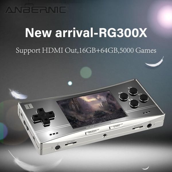 portable game players anbernic rg300x 3.0 inch ips screen retro handheld console opendingux tony system built in 5000 birthday
portable game players anbernic rg300x 3.0 inch ips screen retro handheld console opendingux tony system built in 5000 birthday