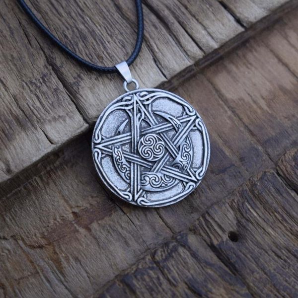 pendant necklaces 12pcs satanic symbol witchcraft pentagram pendants wiccan pagan jewelry, Silver
pendant necklaces 12pcs satanic symbol witchcraft pentagram pendants wiccan pagan jewelry, Silver