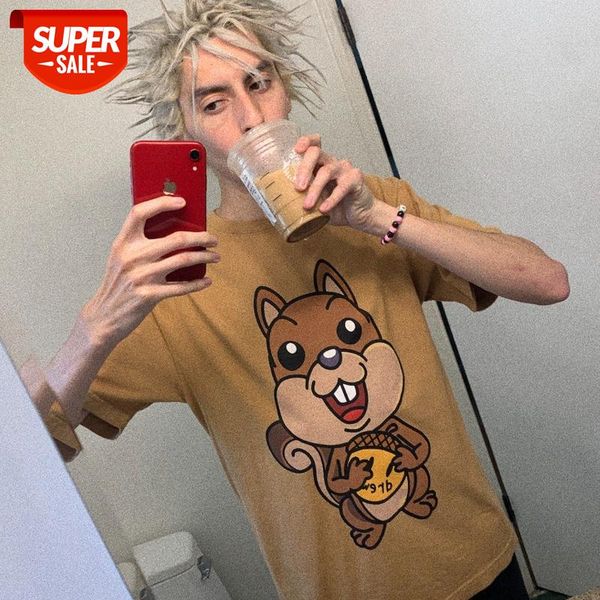 net red kanye skateboarding bieber drew squirrel print short-sleeved t-shirt #st3p, White;black
net red kanye skateboarding bieber drew squirrel print short-sleeved t-shirt #st3p, White;black