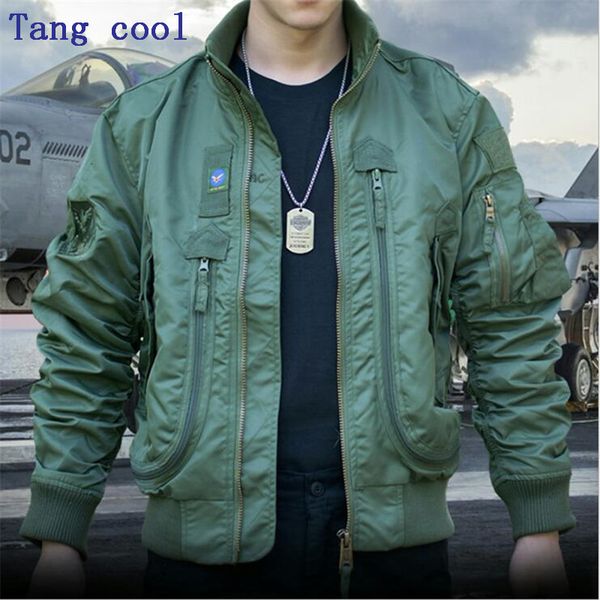 tang cool 2021 men tactical military clothing fashion jacket bomber army parka outdoor windproof multipockets combat airsoft out zagi, Black;brown
tang cool 2021 men tactical military clothing fashion jacket bomber army parka outdoor windproof multipockets combat airsoft out zagi, Black;brown