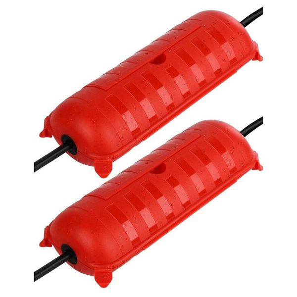 2pc waterproof connection box extension cord cover safety seal for outdoor outlet / plug / strip light power tool
2pc waterproof connection box extension cord cover safety seal for outdoor outlet / plug / strip light power tool