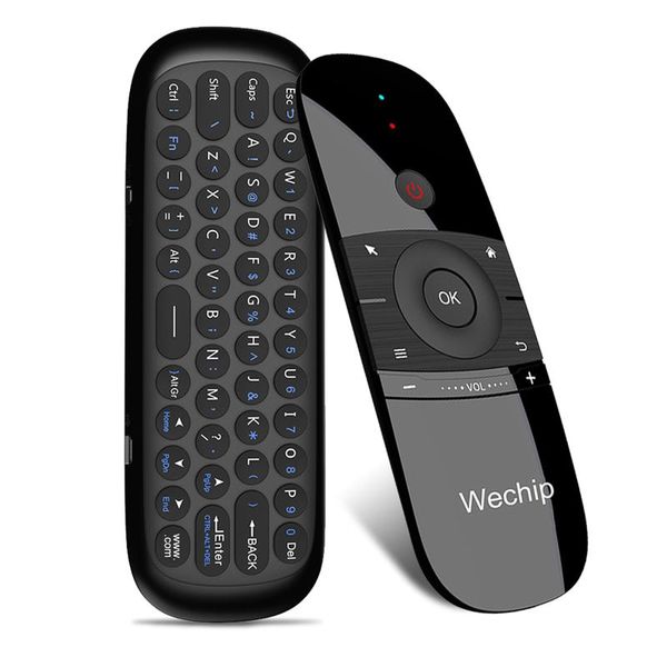 remote controlers wechip w1 2.4g air mouse wireless keyboard control infrared learning 6-axis motion sense receiver for tv box pc 
remote controlers wechip w1 2.4g air mouse wireless keyboard control infrared learning 6-axis motion sense receiver for tv box pc