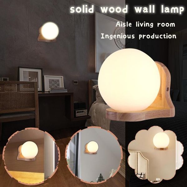 wall lamp nordic creative wooden for bedroom bedside stairs corridor interior mounted lighting sconce indoor decoration #t3g
wall lamp nordic creative wooden for bedroom bedside stairs corridor interior mounted lighting sconce indoor decoration #t3g