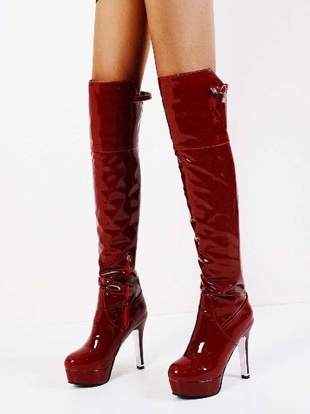 boots patent leather thigh high heel winter platform red black women over the knee large size 45 48 lady fetish shoes
boots patent leather thigh high heel winter platform red black women over the knee large size 45 48 lady fetish shoes