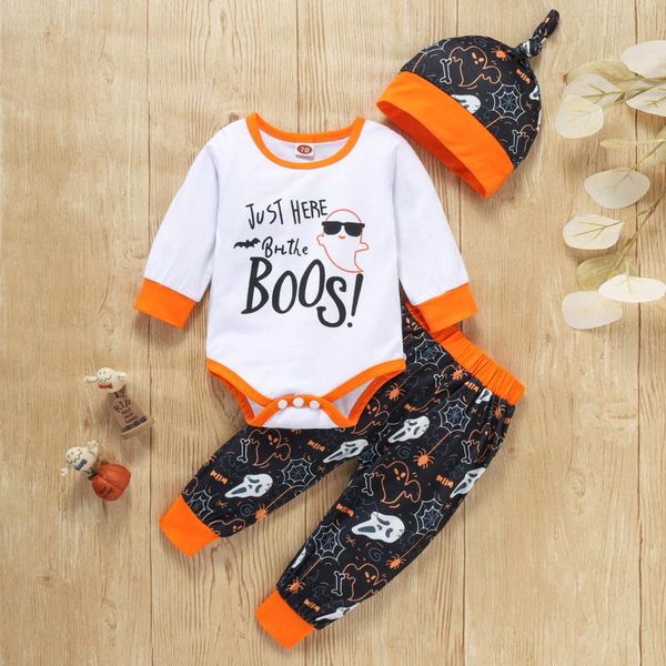 clothing sets halloween costume baby boy girls clothes infant cartoon letter romper bodysuit+pants hat outfits ropa #32, White
clothing sets halloween costume baby boy girls clothes infant cartoon letter romper bodysuit+pants hat outfits ropa #32, White