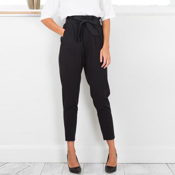 women's pants & capris woman black trousers high waist harem women stringyselvedge summer style casual female plus size, Black;white
women's pants & capris woman black trousers high waist harem women stringyselvedge summer style casual female plus size, Black;white