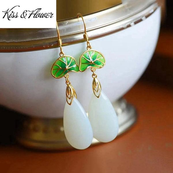 dangle & chandelier kiss&flower er141 fine jewelry wholesale fashion woman bride birthday wedding gift lotus leaf water drop 24kt gold earri, Silver
dangle & chandelier kiss&flower er141 fine jewelry wholesale fashion woman bride birthday wedding gift lotus leaf water drop 24kt gold earri, Silver