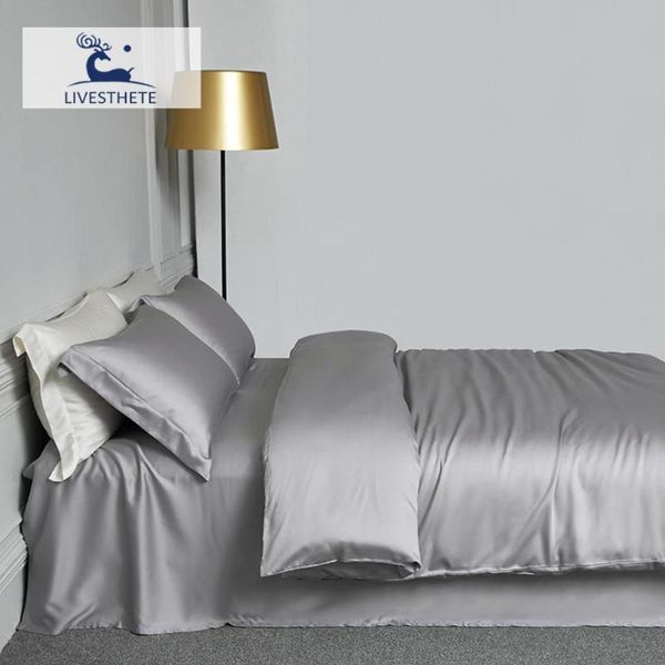 bedding sets liv-esthete women gray grade 100% silk set healthy silky duvet cover king flat sheet pillowcase bed linen
bedding sets liv-esthete women gray grade 100% silk set healthy silky duvet cover king flat sheet pillowcase bed linen