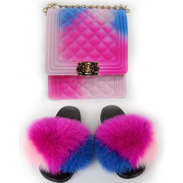 fur slides and purse set furry slippers fashion bag woman eva soft fur sandals for girls purses klapki damskie na lato buty, Black
fur slides and purse set furry slippers fashion bag woman eva soft fur sandals for girls purses klapki damskie na lato buty, Black