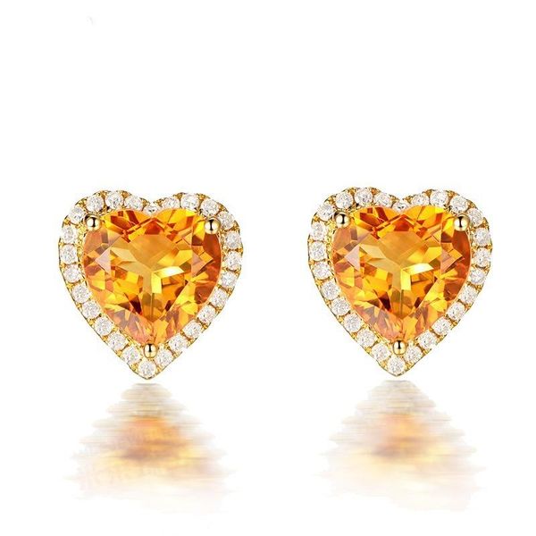 stud light gold cubic zirconia cz heart-shaped yellow crystal earrings ladies and girls gift jewelry products, Golden;silver
stud light gold cubic zirconia cz heart-shaped yellow crystal earrings ladies and girls gift jewelry products, Golden;silver