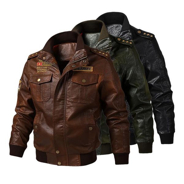 men's fur & faux male leather jacket slim fit coat men stand collar jaqueta pu coats biker jackets casual motorcycle m-6xl fleece, Black
men's fur & faux male leather jacket slim fit coat men stand collar jaqueta pu coats biker jackets casual motorcycle m-6xl fleece, Black