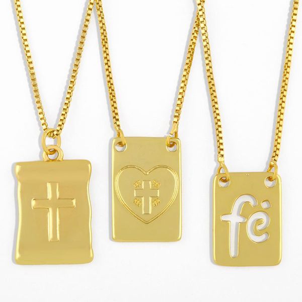 pendant necklaces flola gold chain polish cross necklace for women geometric square trendy simple jewelry female gift nkes15, Silver
pendant necklaces flola gold chain polish cross necklace for women geometric square trendy simple jewelry female gift nkes15, Silver