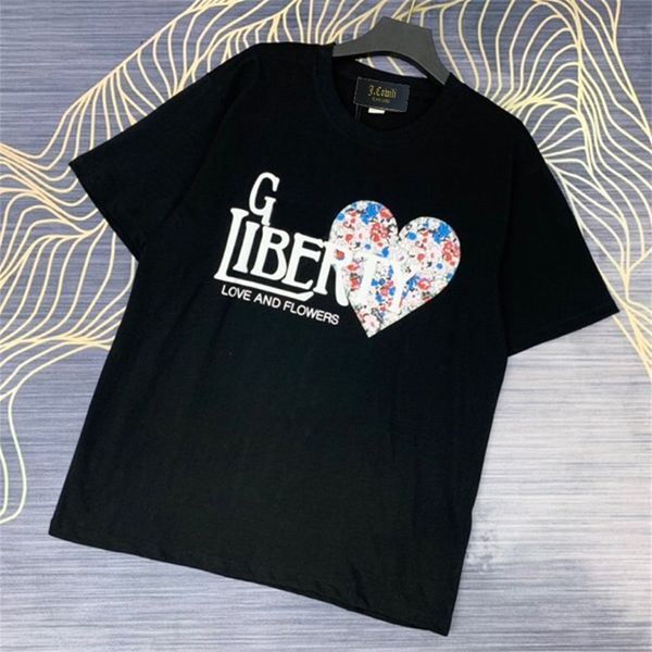 jskly's new summer 2021 foam letter floral love short sleeve t-shirt for womenli, White
jskly's new summer 2021 foam letter floral love short sleeve t-shirt for womenli, White