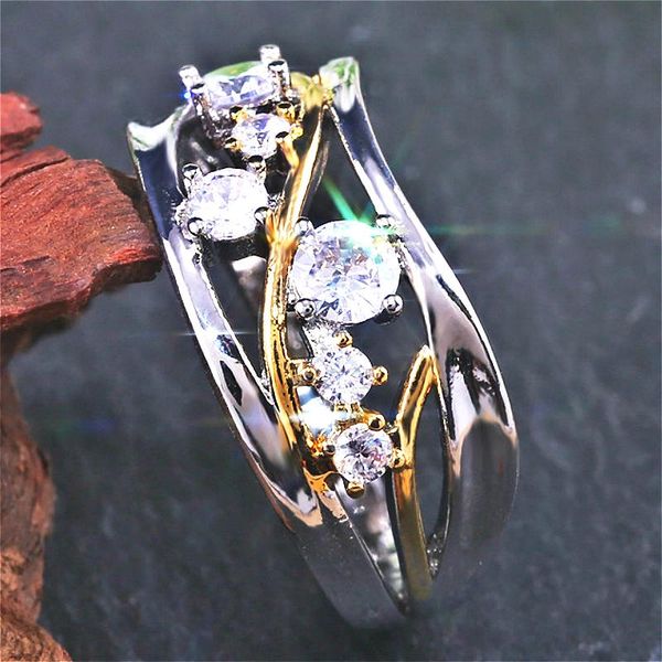 wedding rings visisap fashion two color classic irregular size zircon engagement for women unique shiny lady ring b2875, Slivery;golden
wedding rings visisap fashion two color classic irregular size zircon engagement for women unique shiny lady ring b2875, Slivery;golden
