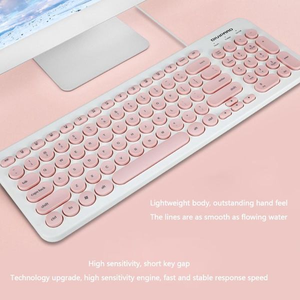 keyboards durable retro cute keyboard wired 96 usb key round keycap beautiful compatible for windows pc laptop
keyboards durable retro cute keyboard wired 96 usb key round keycap beautiful compatible for windows pc laptop