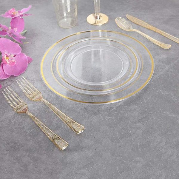 disposable dinnerware gold party tableware set cutlery table decoration plastic silverware wedding birthday supply 24pcs/36pcs
disposable dinnerware gold party tableware set cutlery table decoration plastic silverware wedding birthday supply 24pcs/36pcs