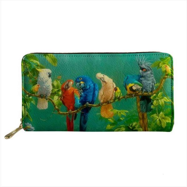 parrot llama sloth print leather wallet for women trendy fashion female ladies credit card holder purse money bags, Red;black
parrot llama sloth print leather wallet for women trendy fashion female ladies credit card holder purse money bags, Red;black