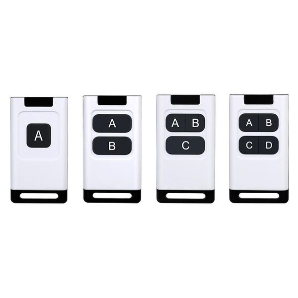smart home control shell white color rf remote 1-4 button 433mhz transmitter ask 1527 wireless for receiver
smart home control shell white color rf remote 1-4 button 433mhz transmitter ask 1527 wireless for receiver