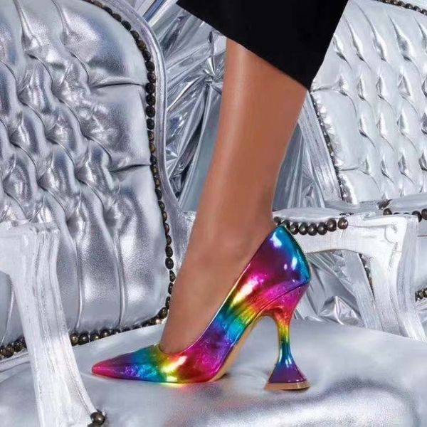 pink pointed toe clear pvc high heel pumps stiletto heels neon yellow heel color patchwork wedding shoes womens mk8
pink pointed toe clear pvc high heel pumps stiletto heels neon yellow heel color patchwork wedding shoes womens mk8