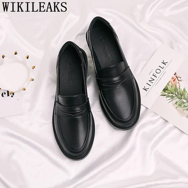 dress shoes italian designer oxford for women 2021 high heels ladies tacones loafers slip on leather creepers, Black
dress shoes italian designer oxford for women 2021 high heels ladies tacones loafers slip on leather creepers, Black