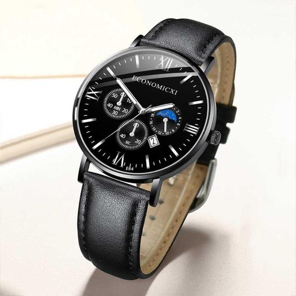 wristwatches delicate men watches pu leather luminous business circular dial roman numerals analog quartz wristwatch jewelry gift, Slivery;brown
wristwatches delicate men watches pu leather luminous business circular dial roman numerals analog quartz wristwatch jewelry gift, Slivery;brown
