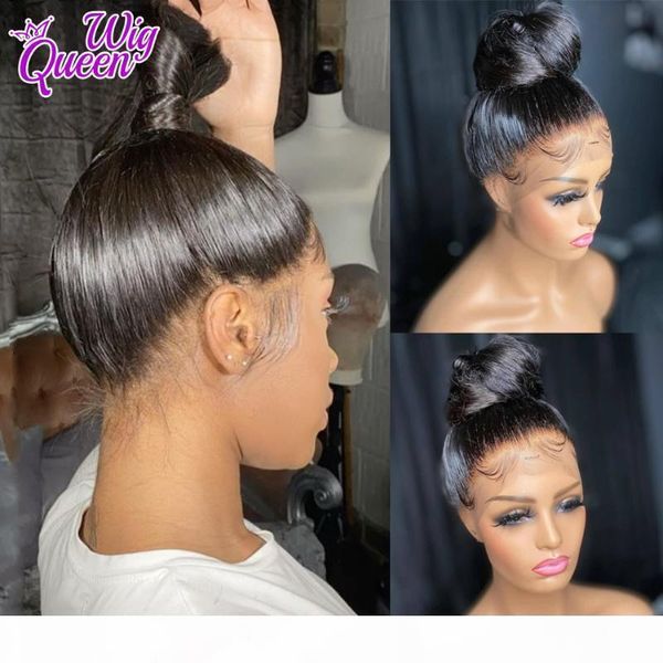360 lace front wig straight human hair wigs brazilian glueless frontal pre plucked virgin human hair for black women, Black;brown
360 lace front wig straight human hair wigs brazilian glueless frontal pre plucked virgin human hair for black women, Black;brown