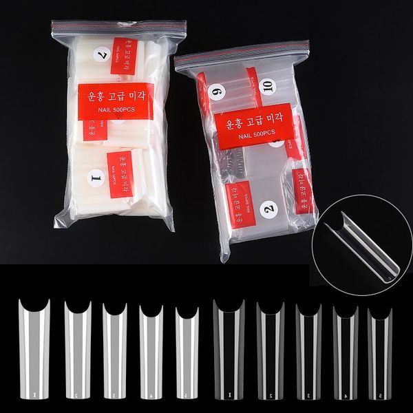 false nails 500pcs/bag extra long c curve nail tips half cover straight square french acrylic for extension, Red;gold
false nails 500pcs/bag extra long c curve nail tips half cover straight square french acrylic for extension, Red;gold