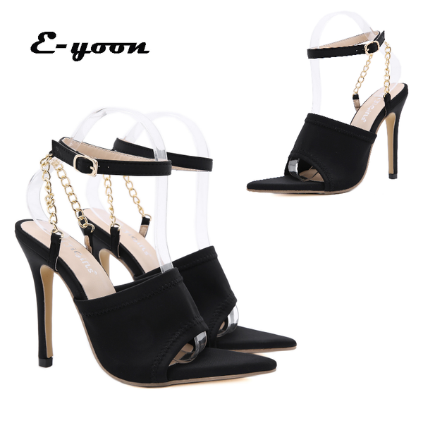 sandals black color high heels shoes women 2021 heeled gold chain detailed ankle buckle short boots stiletto summer
sandals black color high heels shoes women 2021 heeled gold chain detailed ankle buckle short boots stiletto summer