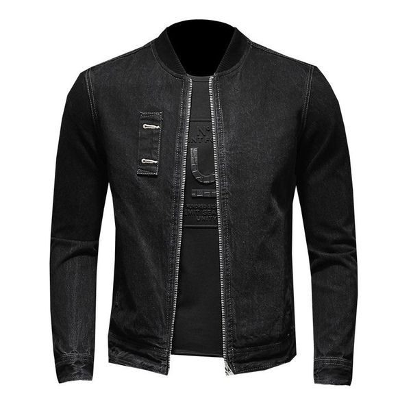 men's jackets baseball mens coat jacket business casual denim jeans spring autumn stand collar black fashion for men s-3xl, Black;brown
men's jackets baseball mens coat jacket business casual denim jeans spring autumn stand collar black fashion for men s-3xl, Black;brown