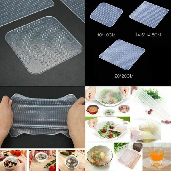 kitchen storage & organization 1pc grade transparent silicone sealing cap stretchable lid film cling heating refrigerator oven microwav
kitchen storage & organization 1pc grade transparent silicone sealing cap stretchable lid film cling heating refrigerator oven microwav