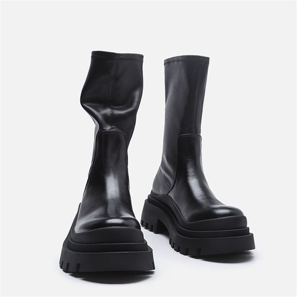 new designer women chelsea boots chunky platform black fashion goth punk ladies shoes
new designer women chelsea boots chunky platform black fashion goth punk ladies shoes