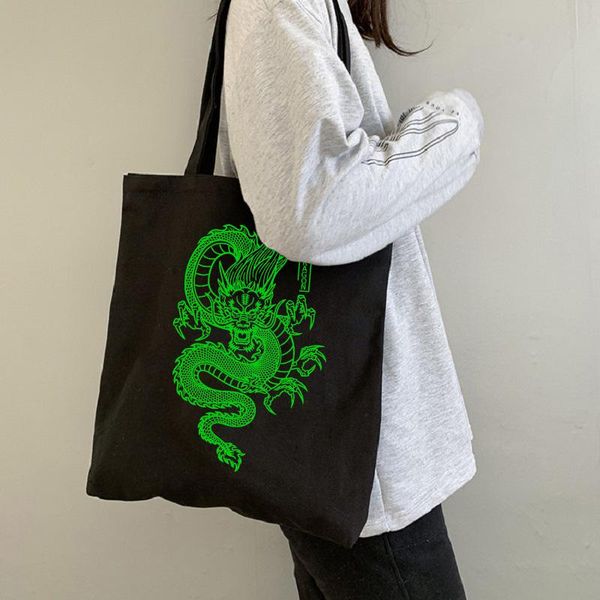 evening bags gothic style dragon printing fashion canvas shopper bag harajuku large capacity 90s vintage punk shoulder womens y2k handbag
evening bags gothic style dragon printing fashion canvas shopper bag harajuku large capacity 90s vintage punk shoulder womens y2k handbag
