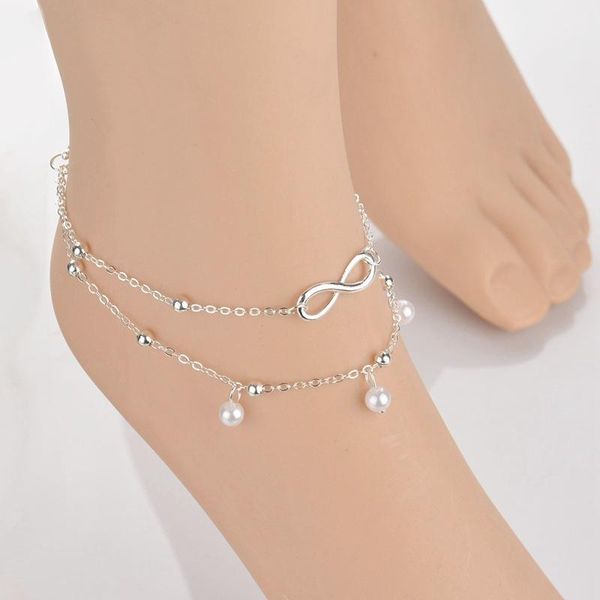 anklets ankle chain beads eight characters for women summer beach barefoot sandals bracelet on the leg female, Red;blue
anklets ankle chain beads eight characters for women summer beach barefoot sandals bracelet on the leg female, Red;blue