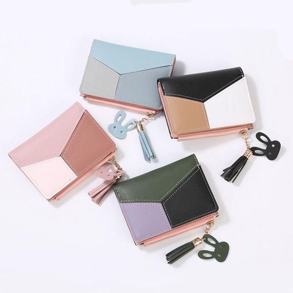 wallets wallet short women zipper purse patchwork fashion panelled trendy coin card holder leather, Red;black
wallets wallet short women zipper purse patchwork fashion panelled trendy coin card holder leather, Red;black