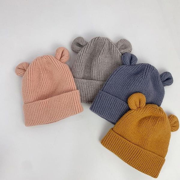 caps & hats cute bear baby hat with ears autumn winter knitted kids bonnet for girls boys soft warm infant beanie cap accessories, Yellow
caps & hats cute bear baby hat with ears autumn winter knitted kids bonnet for girls boys soft warm infant beanie cap accessories, Yellow