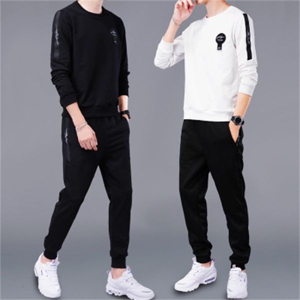 pullover casual sweater autumn korean fashion suit men's sportswear long sleeve t-shirt, Black
pullover casual sweater autumn korean fashion suit men's sportswear long sleeve t-shirt, Black